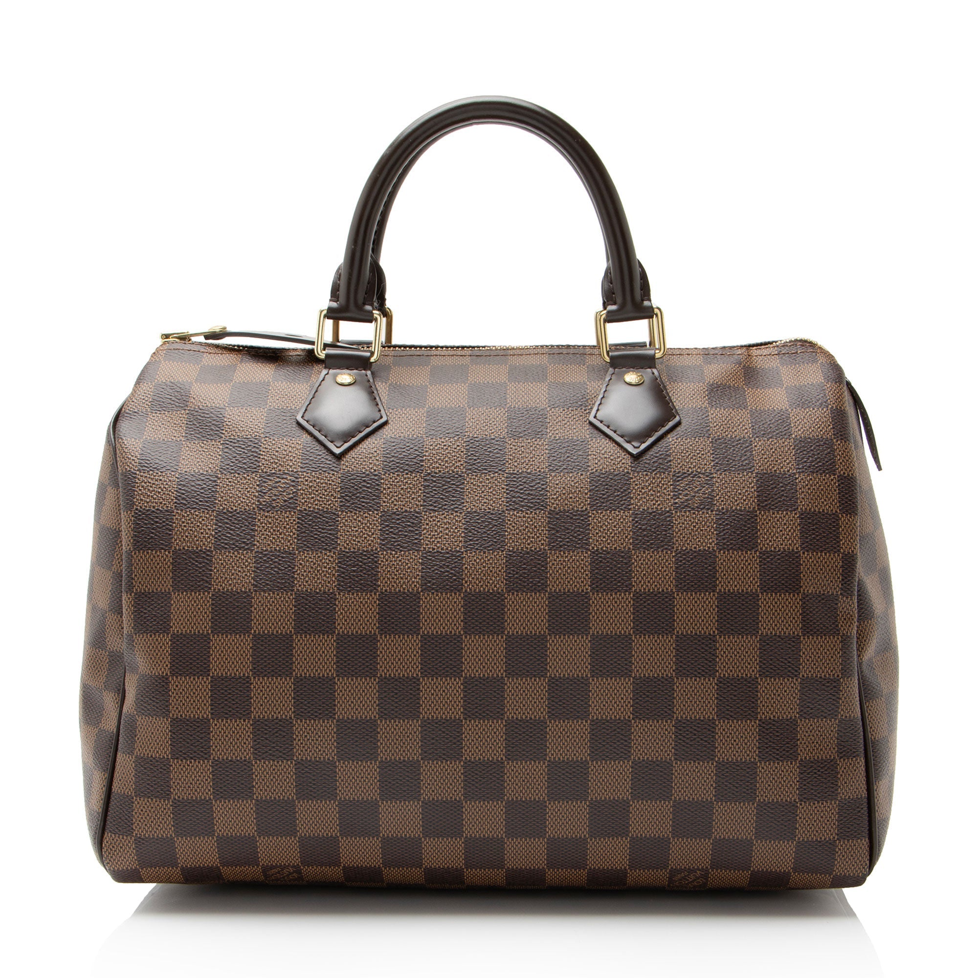 Louis Vuitton Damier Ebene Speedy 30 Satchel