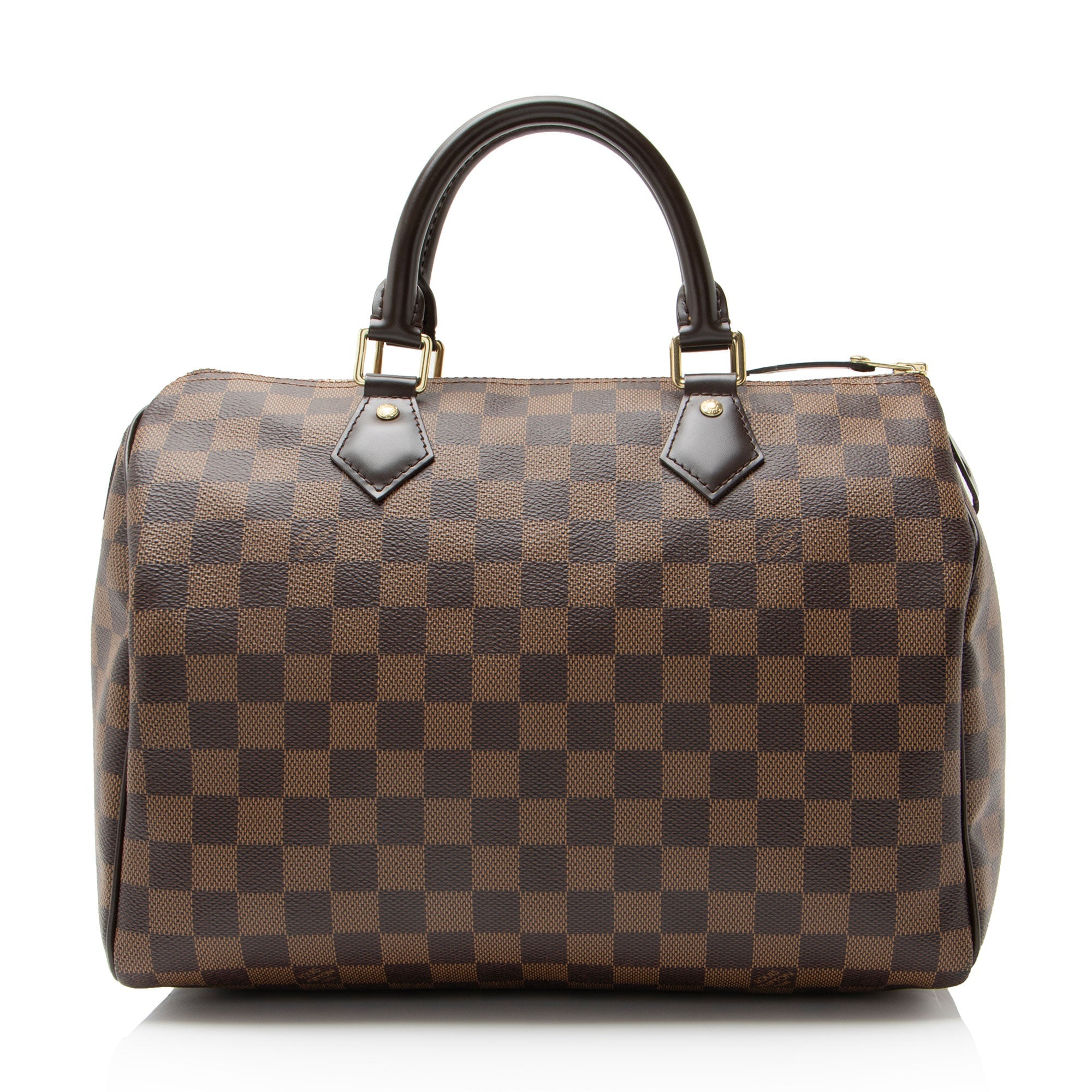 Louis Vuitton Damier Ebene Speedy 30 Satchel