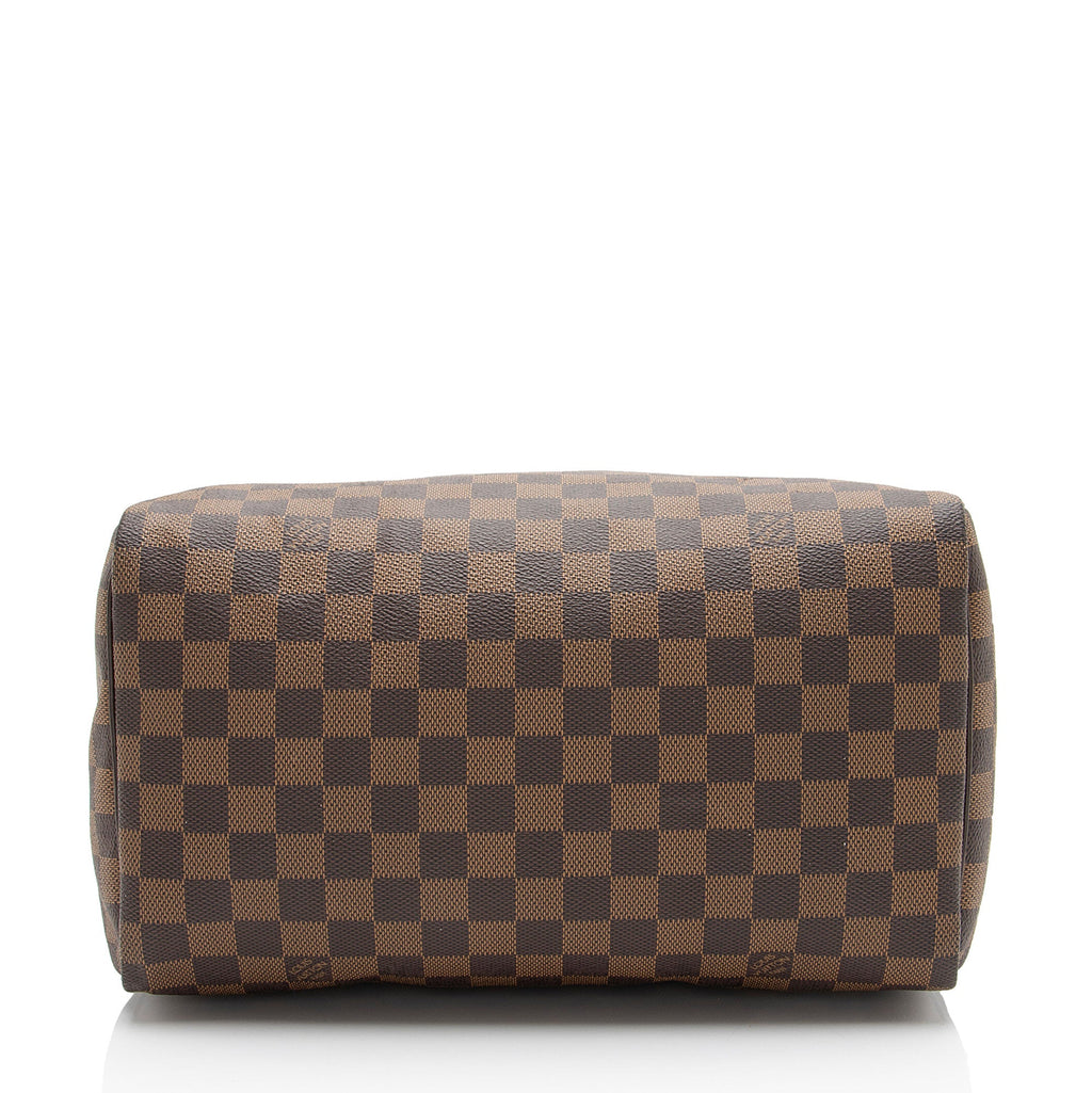 Louis Vuitton Damier Ebene Speedy 30 Satchel
