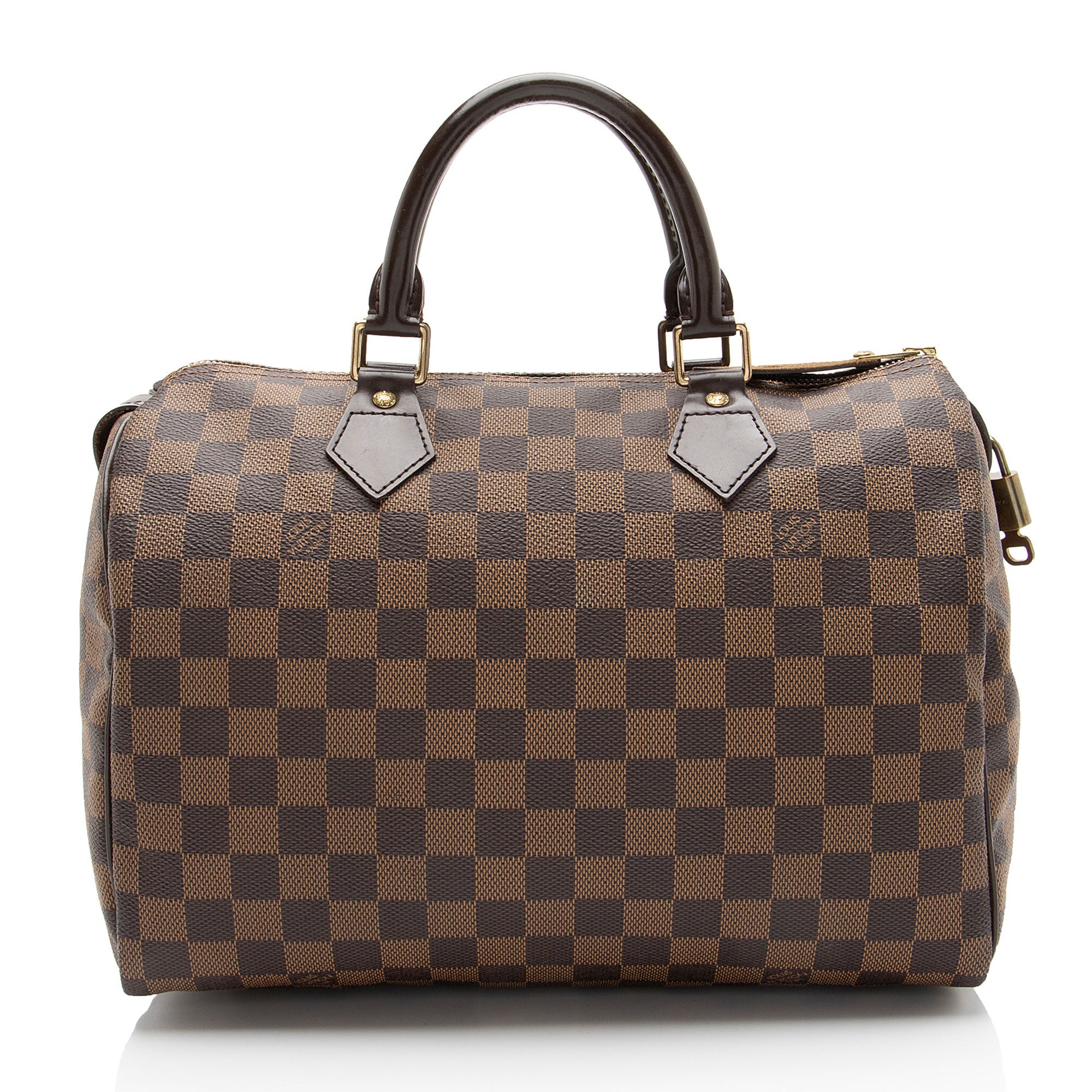 Louis Vuitton Damier Ebene Speedy 30 Satchel