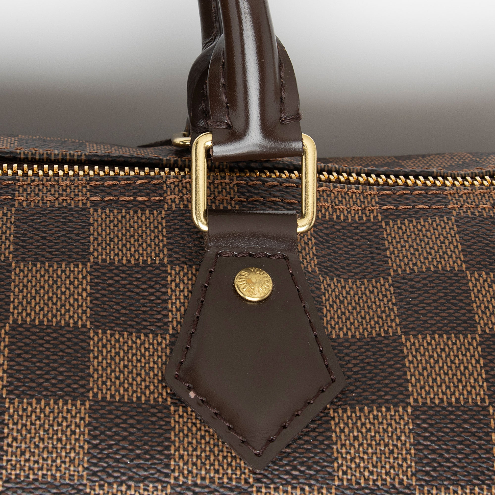 Louis Vuitton Damier Ebene Speedy 35 Satchel (SHF-scUW6C)