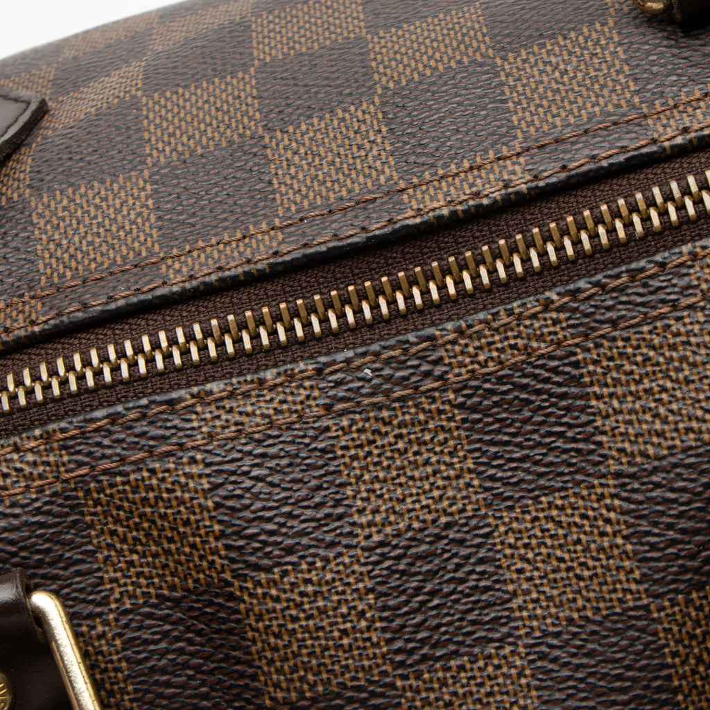 Louis Vuitton Damier Ebene Speedy 35 Satchel (SHF-w0gcrV)