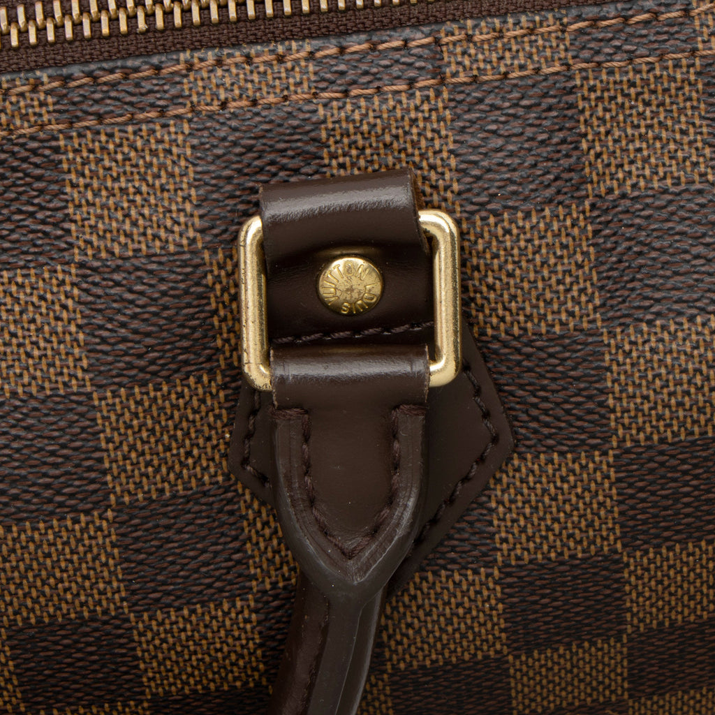 Louis Vuitton Damier Ebene Speedy 35 Satchel (SHF-w0gcrV)