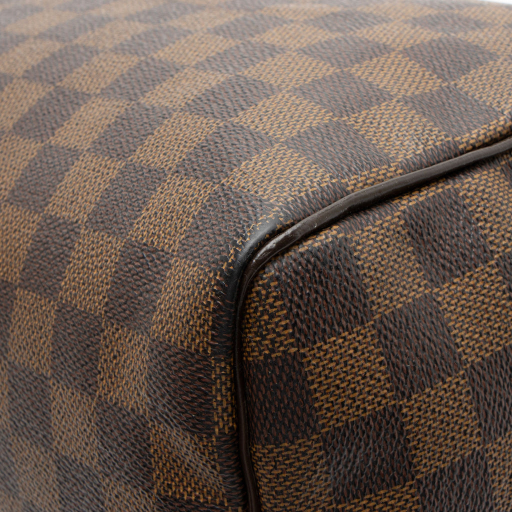 Louis Vuitton Damier Ebene Speedy 35 Satchel (SHF-w0gcrV)