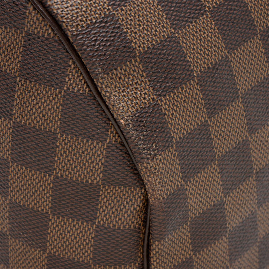 Louis Vuitton Damier Ebene Speedy 35 Satchel