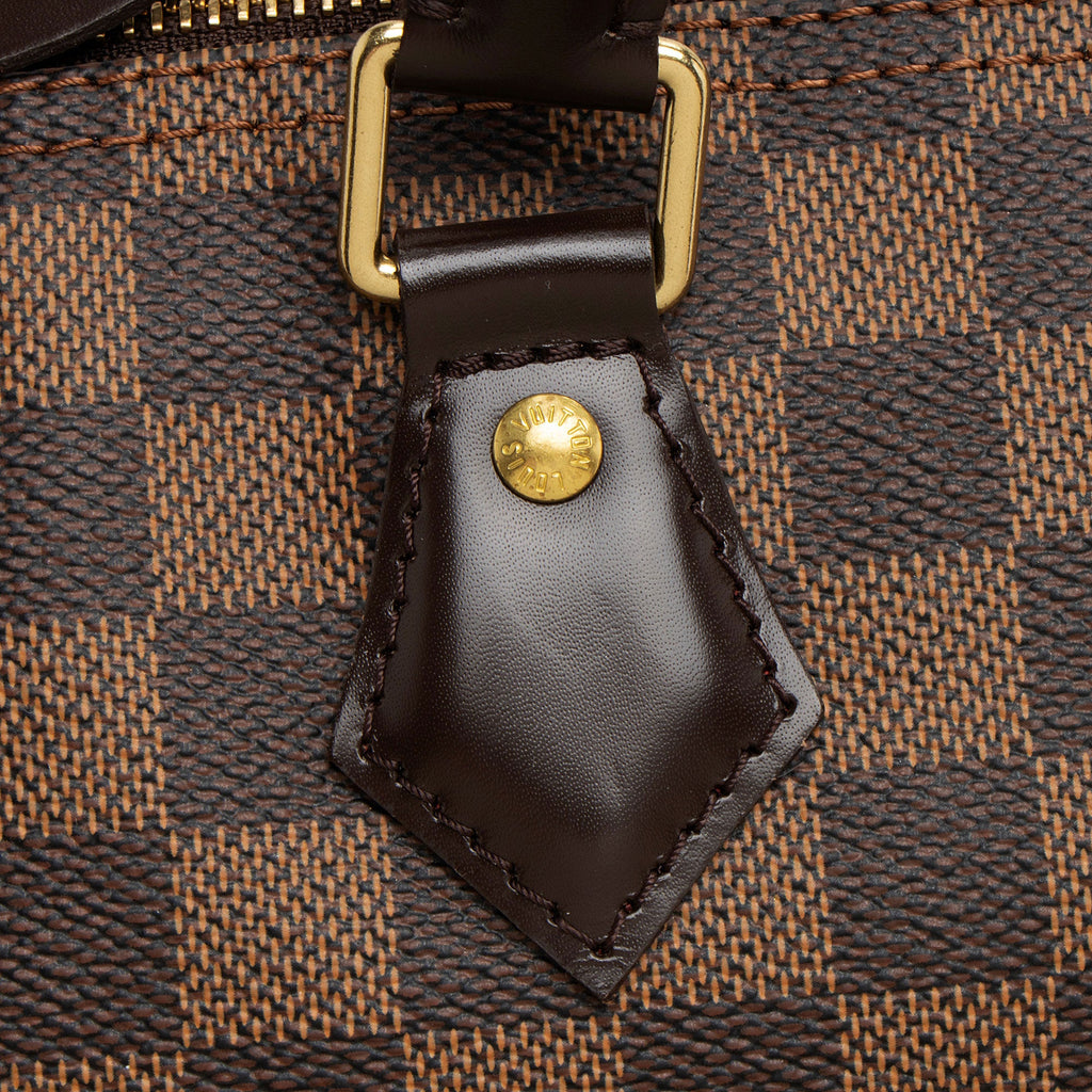 Louis Vuitton Damier Ebene Speedy 35 Satchel