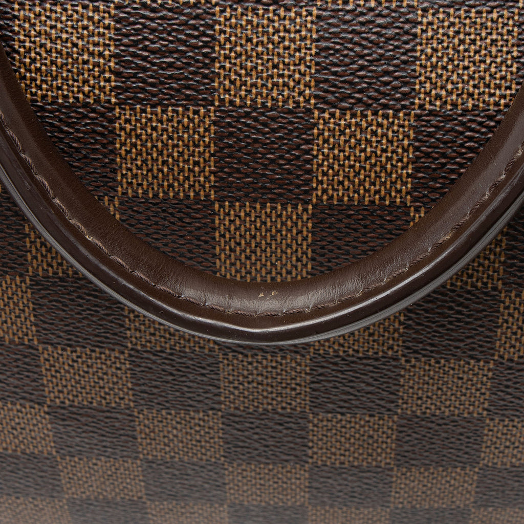 Louis Vuitton Damier Ebene Speedy 35 Satchel