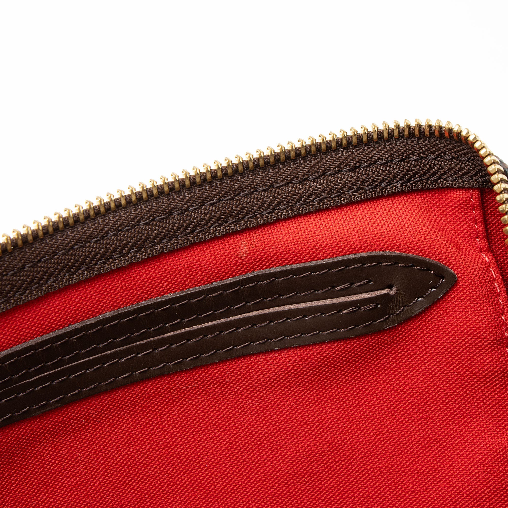 Louis Vuitton Damier Ebene Speedy 35 Satchel