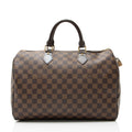 Louis Vuitton Damier Ebene Speedy 35 Satchel