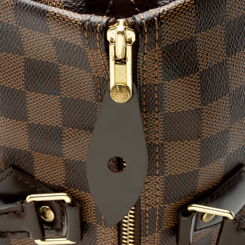 Louis Vuitton Damier Ebene Speedy 35 Satchel