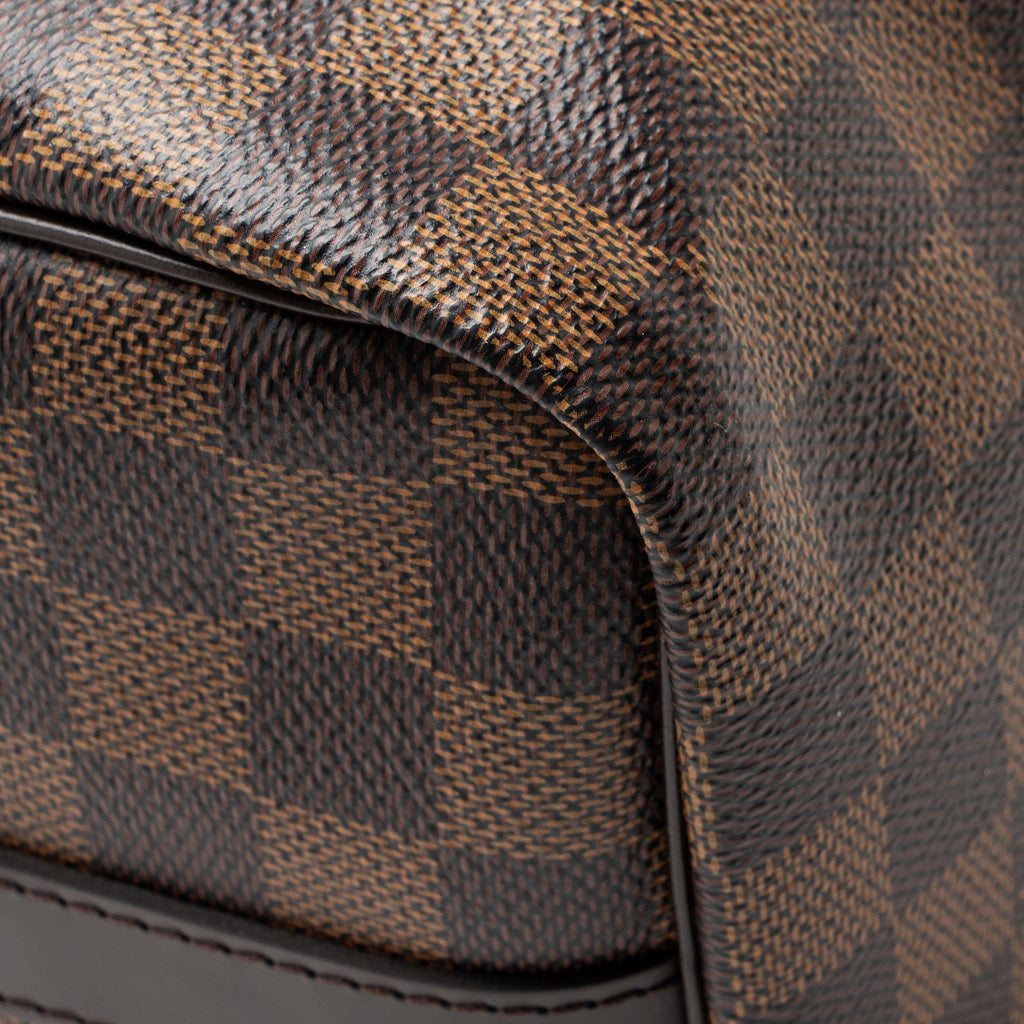 Louis Vuitton Damier Ebene Speedy Bandouliere 25 Satchel