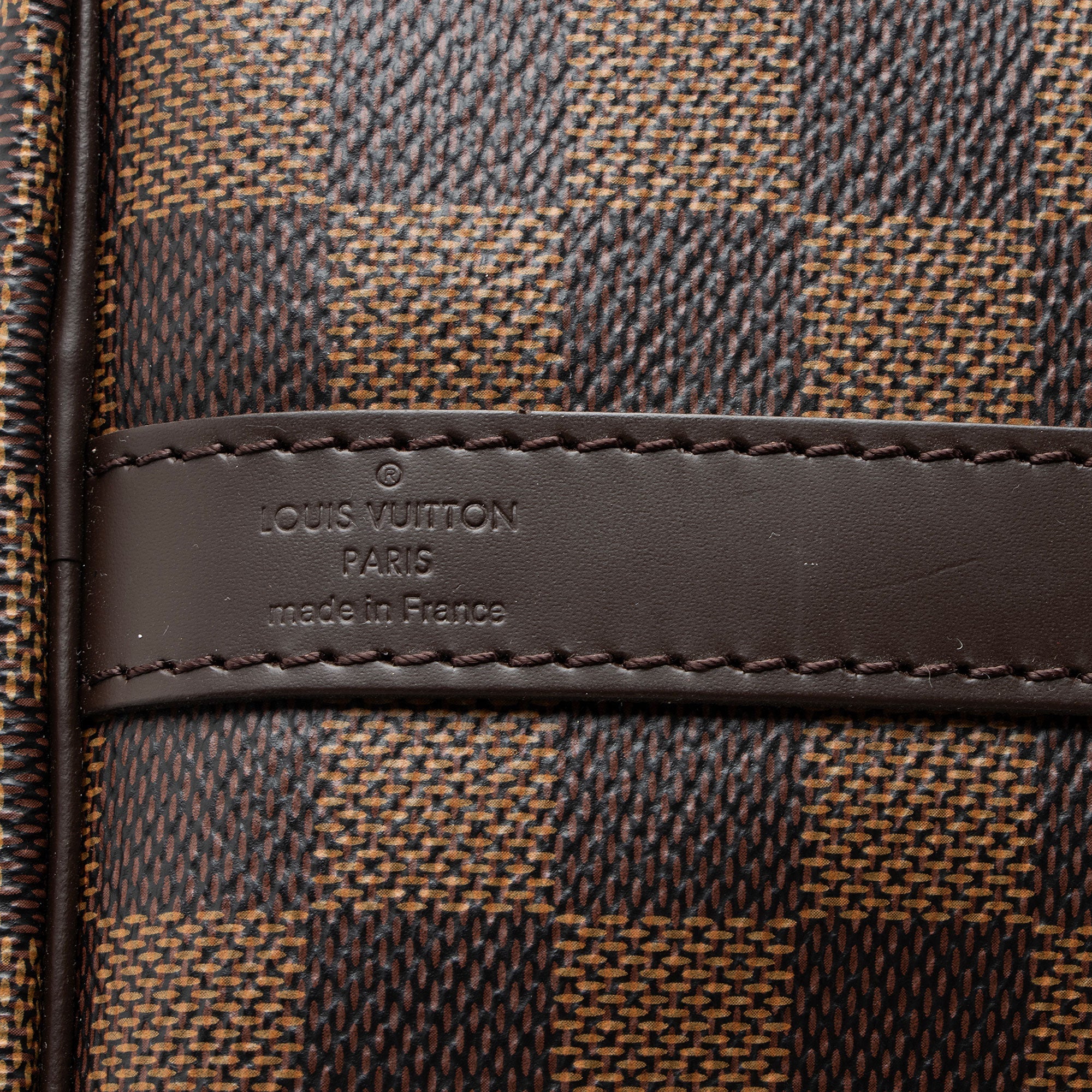 Louis Vuitton Damier Ebene Speedy Bandouliere 25 Satchel