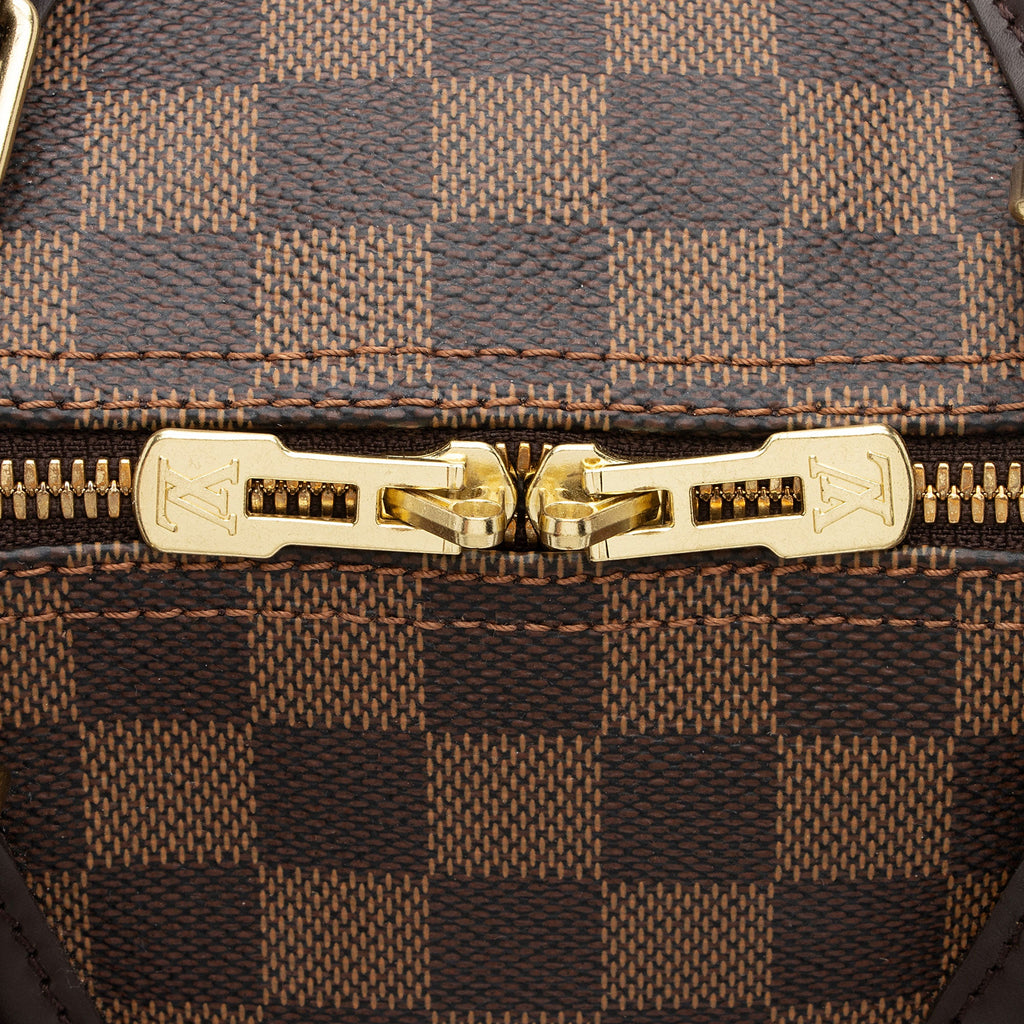 Louis Vuitton Damier Ebene Speedy Bandouliere 30 Satchel (SHF-jMwGuO)