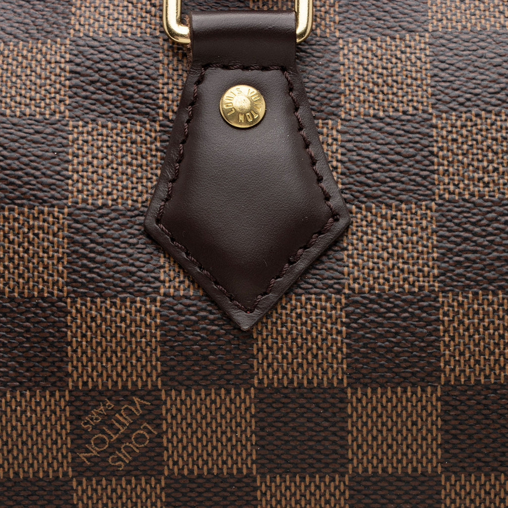 Louis Vuitton Damier Ebene Speedy Bandouliere 30 Satchel (SHF-jMwGuO)