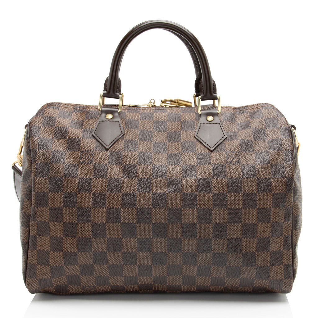 Louis Vuitton Damier Ebene Speedy Bandouliere 30 Satchel (SHF-9xbfu9)