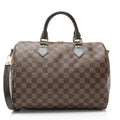 Louis Vuitton Damier Ebene Speedy Bandouliere 30 Satchel