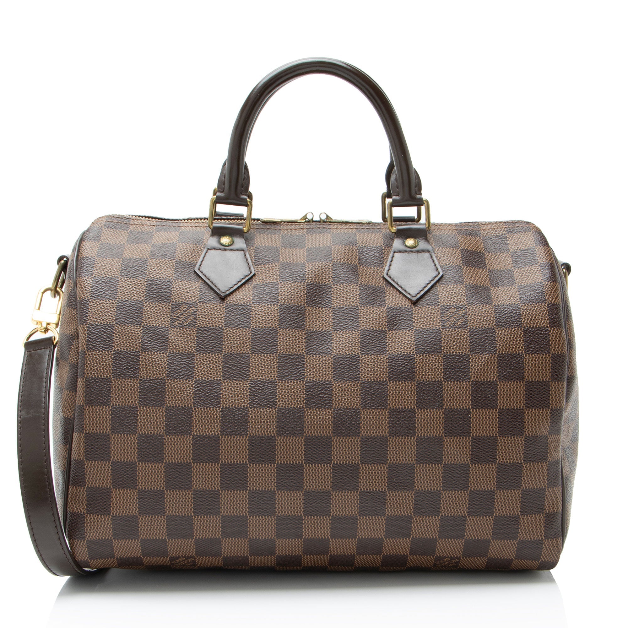 Louis Vuitton Damier Ebene Speedy Bandouliere 30 Satchel