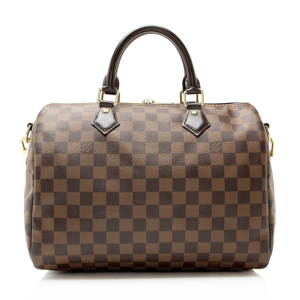 Louis Vuitton Damier Ebene Speedy Bandouliere 30 Satchel