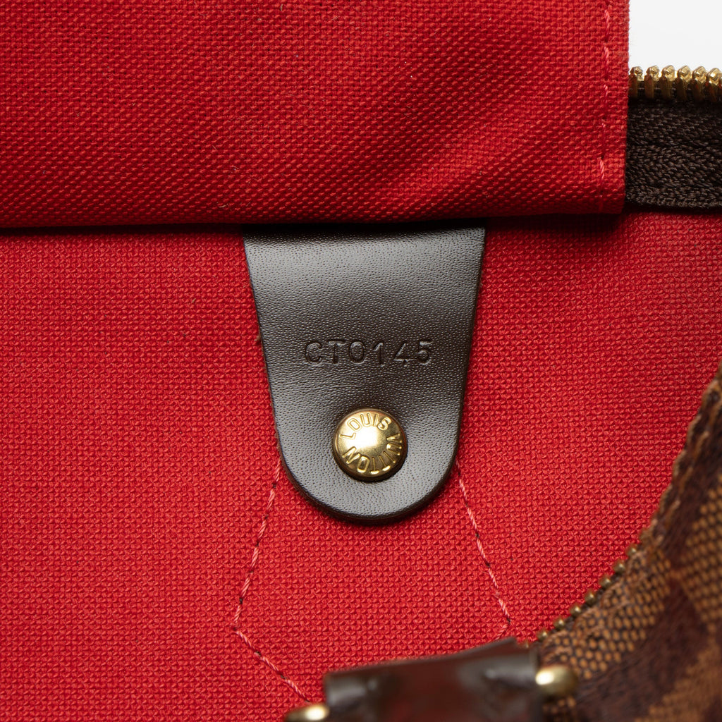 Louis Vuitton Damier Ebene Speedy Bandouliere 30 Satchel