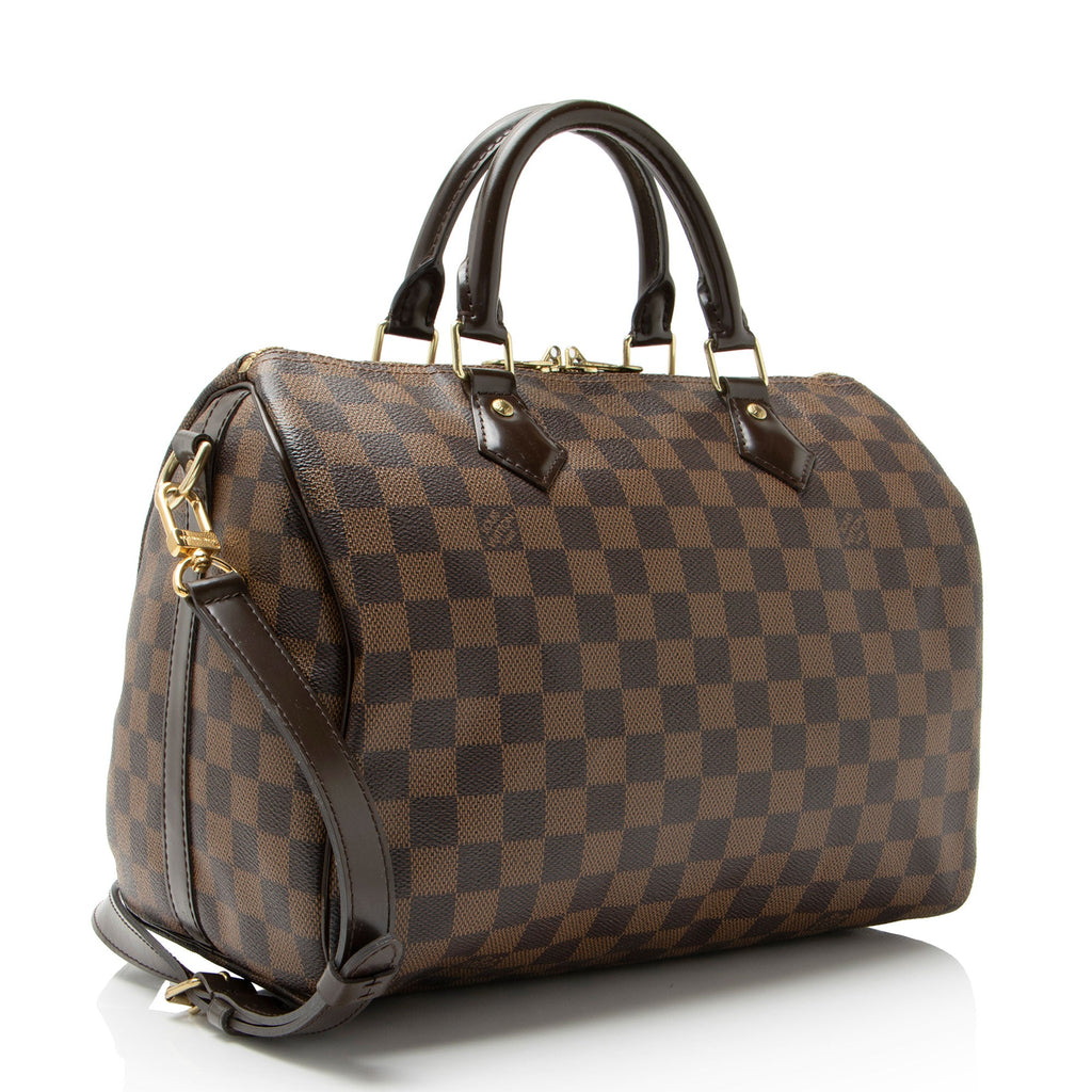 Louis Vuitton Damier Ebene Speedy Bandouliere 30 Satchel