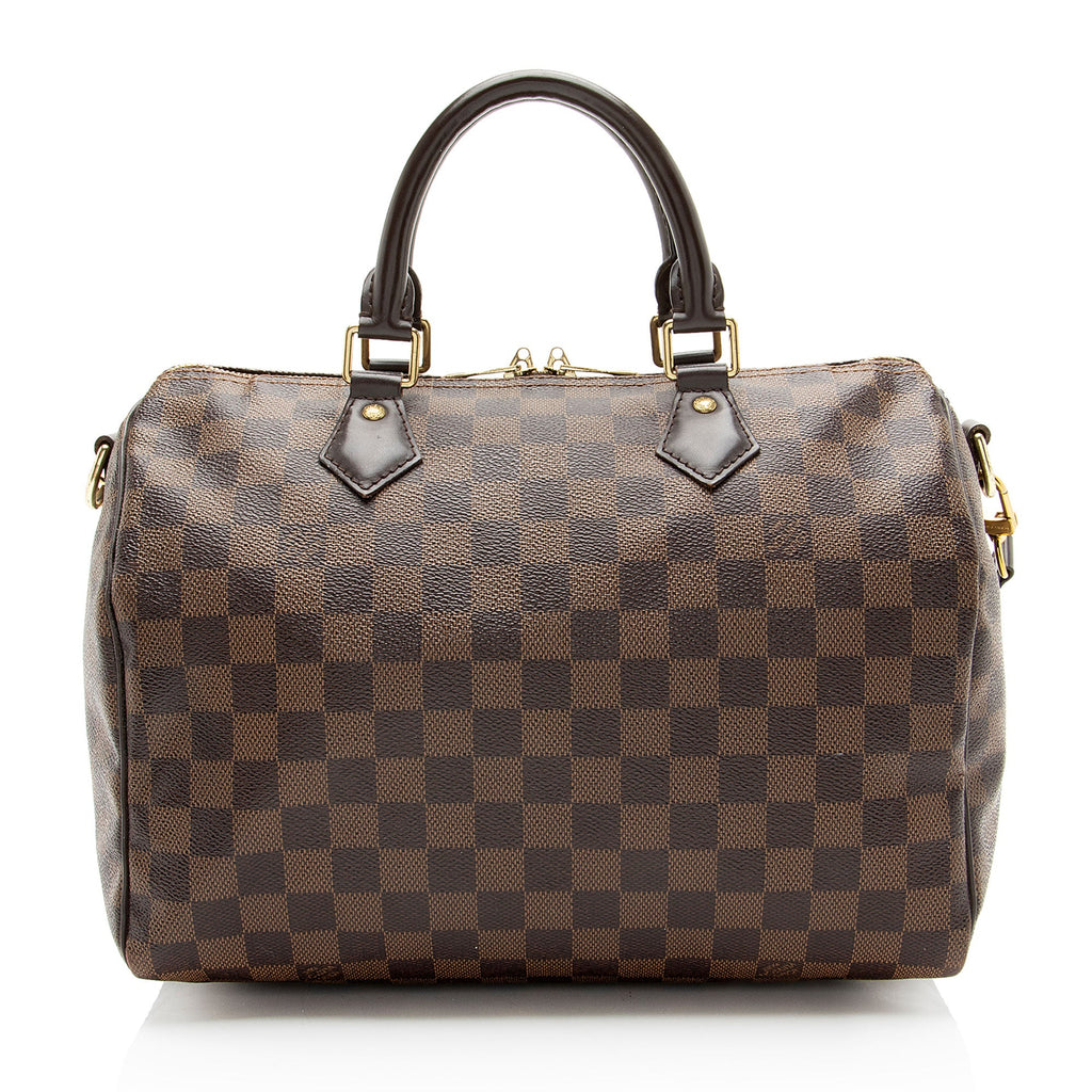 Louis Vuitton Damier Ebene Speedy Bandouliere 30 Satchel