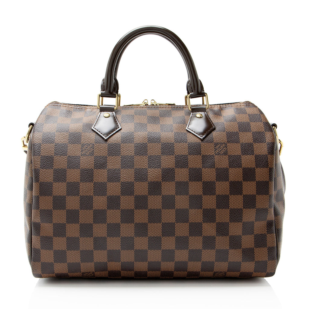 Louis Vuitton Damier Ebene Speedy Bandouliere 30 Satchel