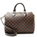 Louis Vuitton Damier Ebene Speedy Bandouliere 30 Satchel