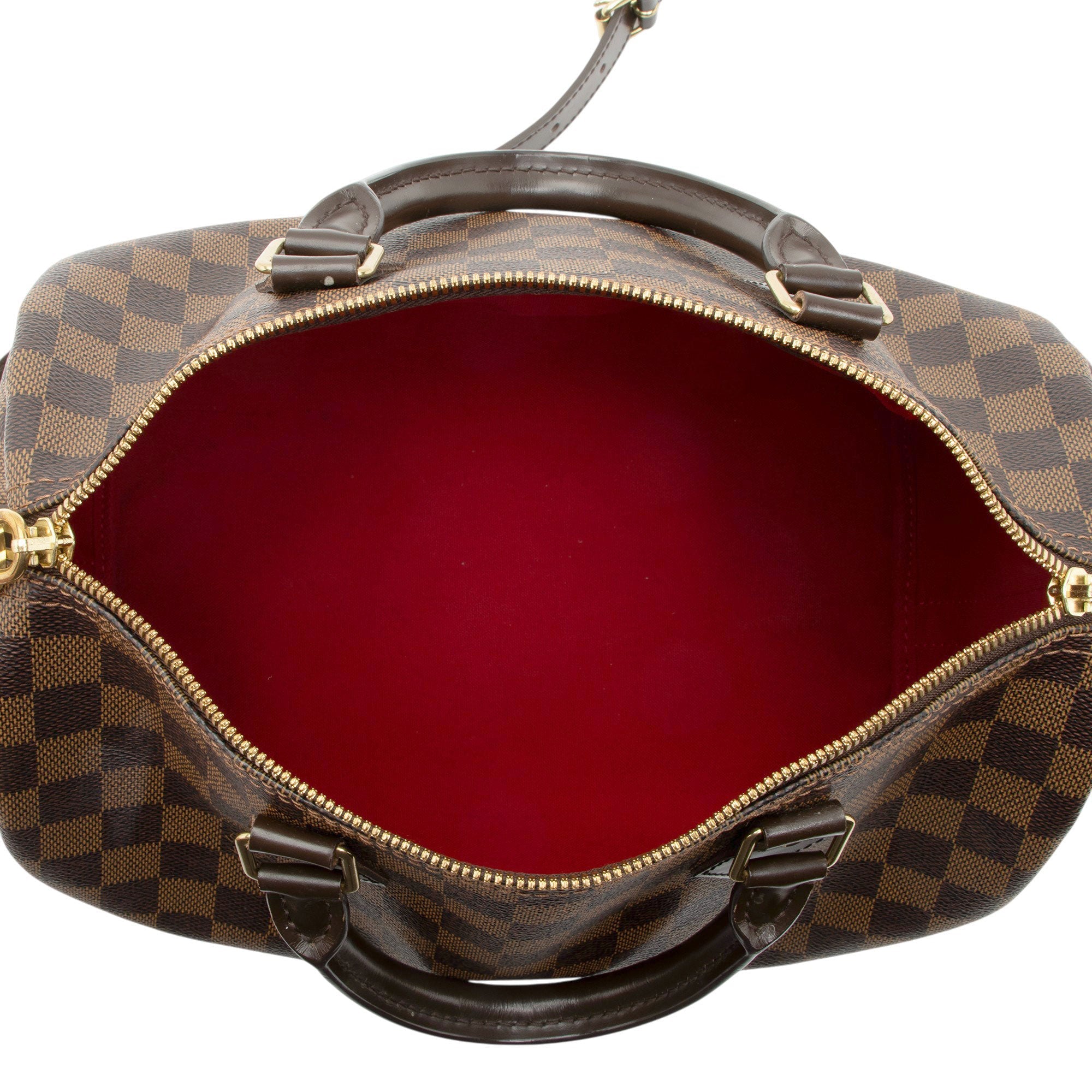 Louis Vuitton Damier Ebene Speedy Bandouliere 30 Satchel