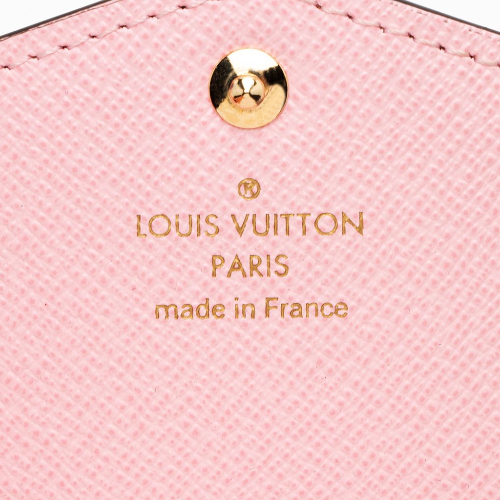 Louis Vuitton Damier Ebene Studded Sarah Wallet