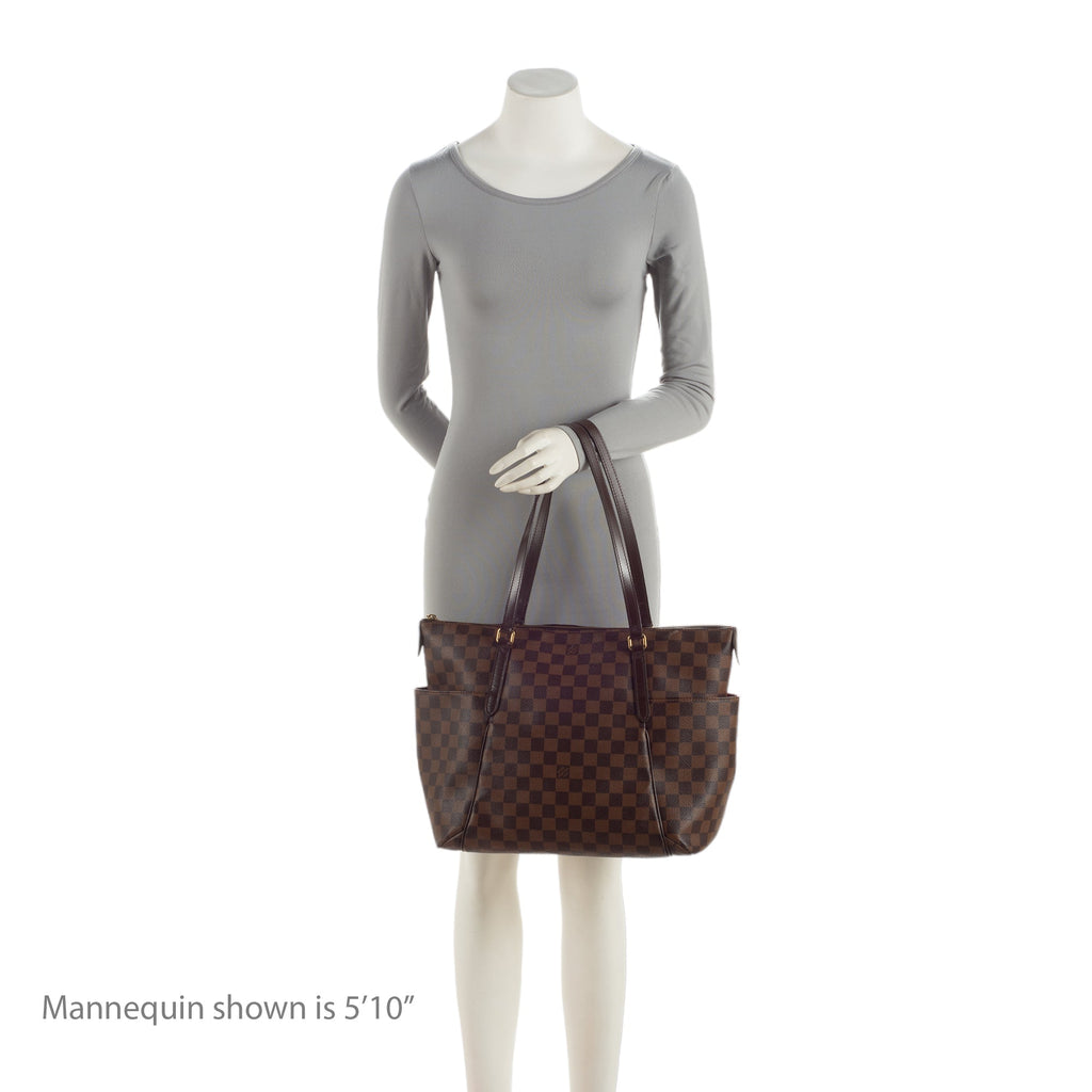Louis Vuitton Damier Ebene Totally MM Tote (SHF-tIZLqg)