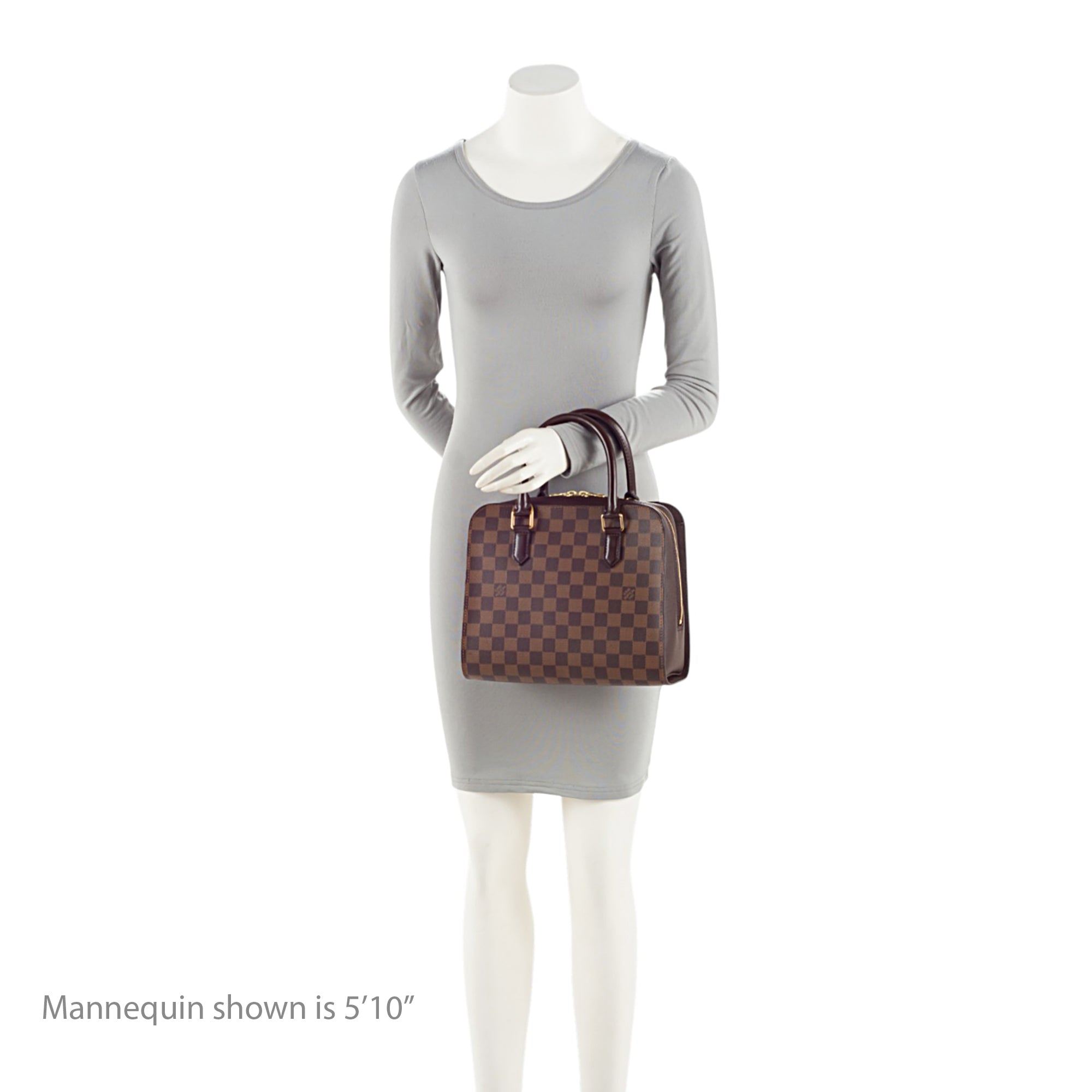 Louis Vuitton Vintage Damier Ebene Triana Satchel