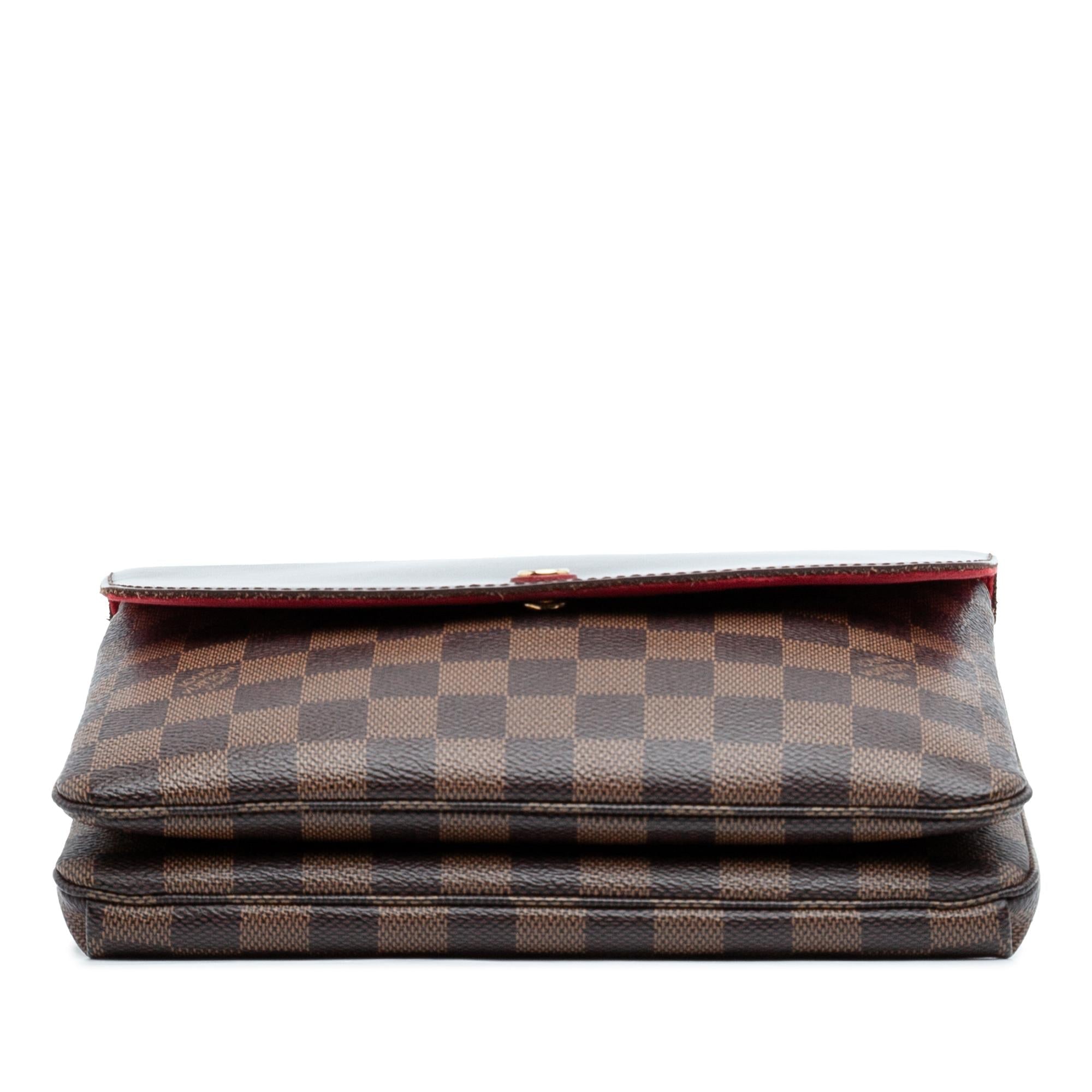 Louis Vuitton Damier Ebene Twice