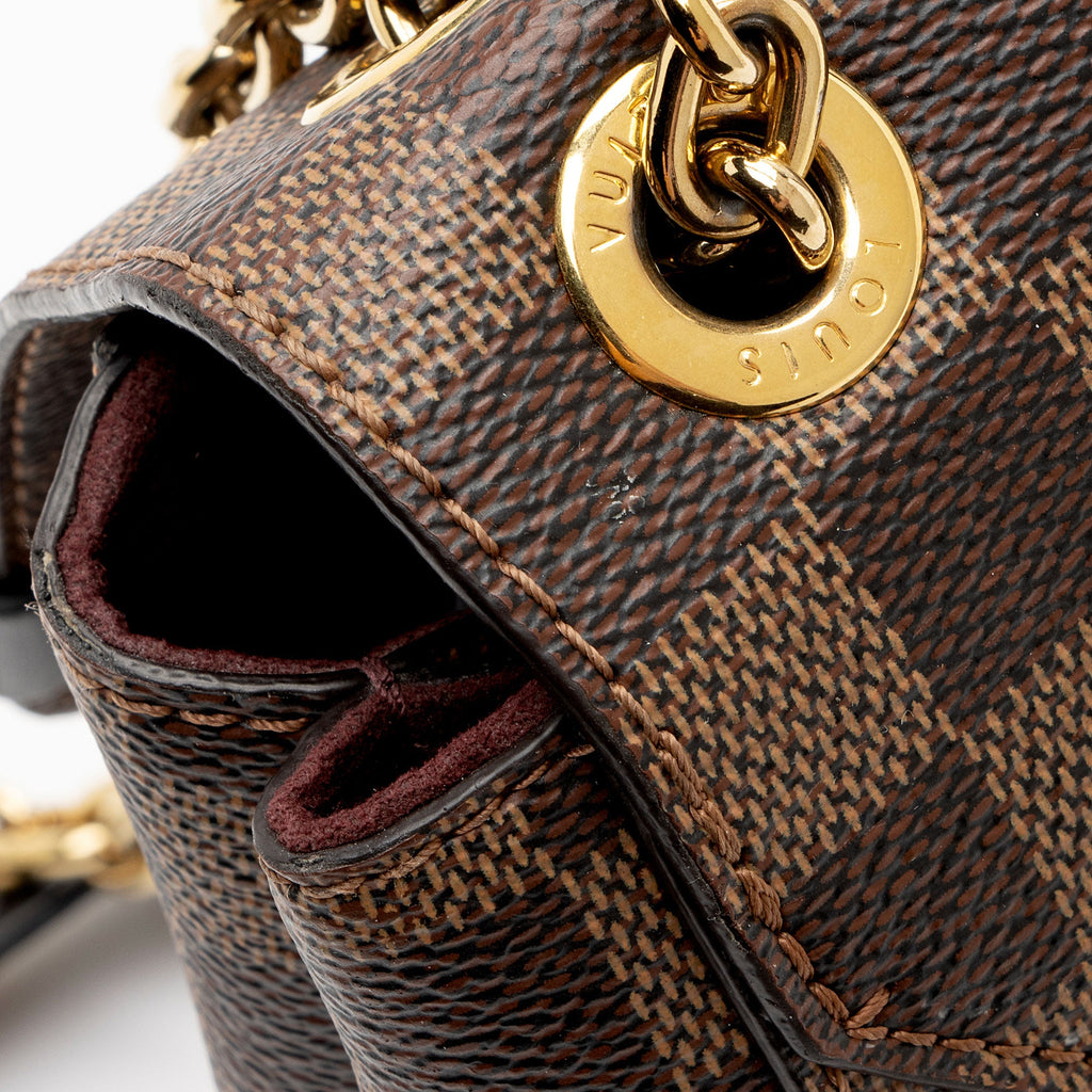 Louis Vuitton Damier Ebene Vavin PM Shoulder Bag (SHF-xLiQqA)