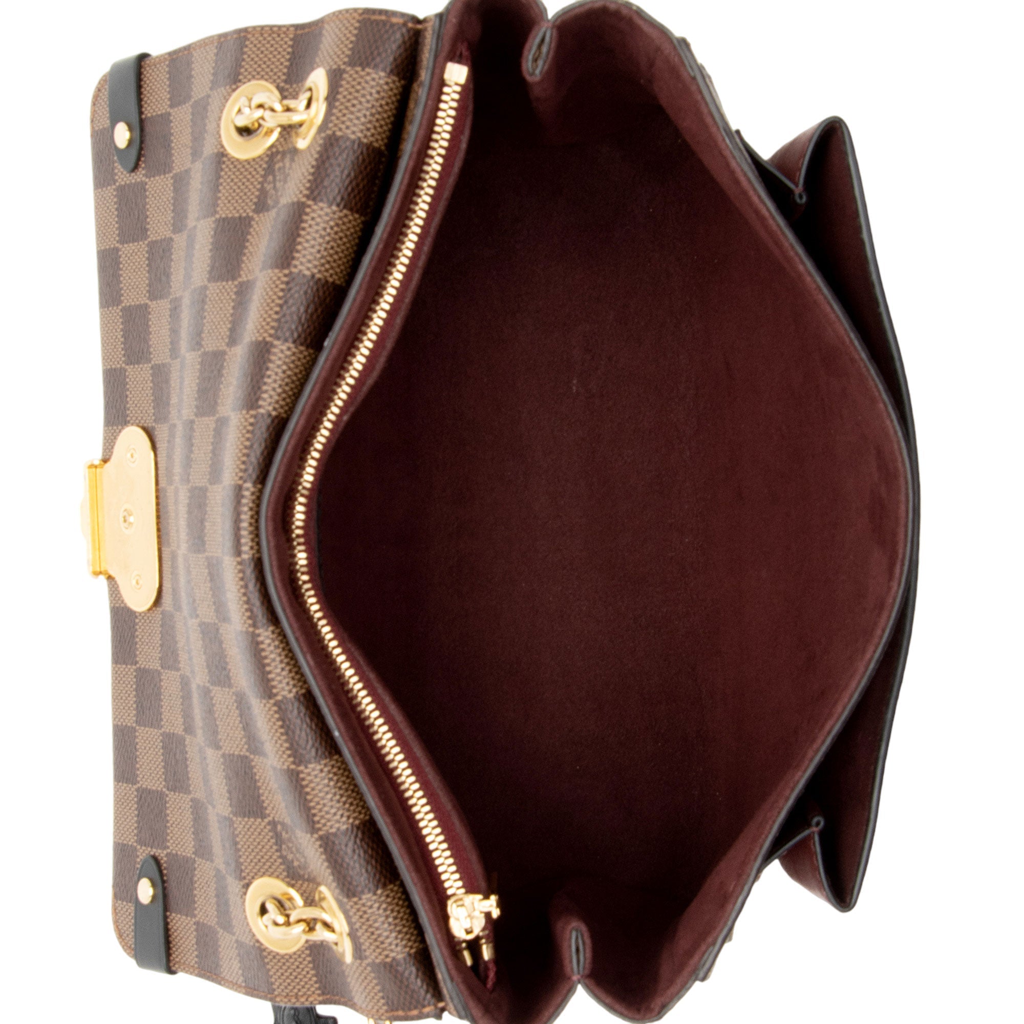 Louis Vuitton Damier Ebene Vavin PM Shoulder Bag (SHF-xLiQqA)