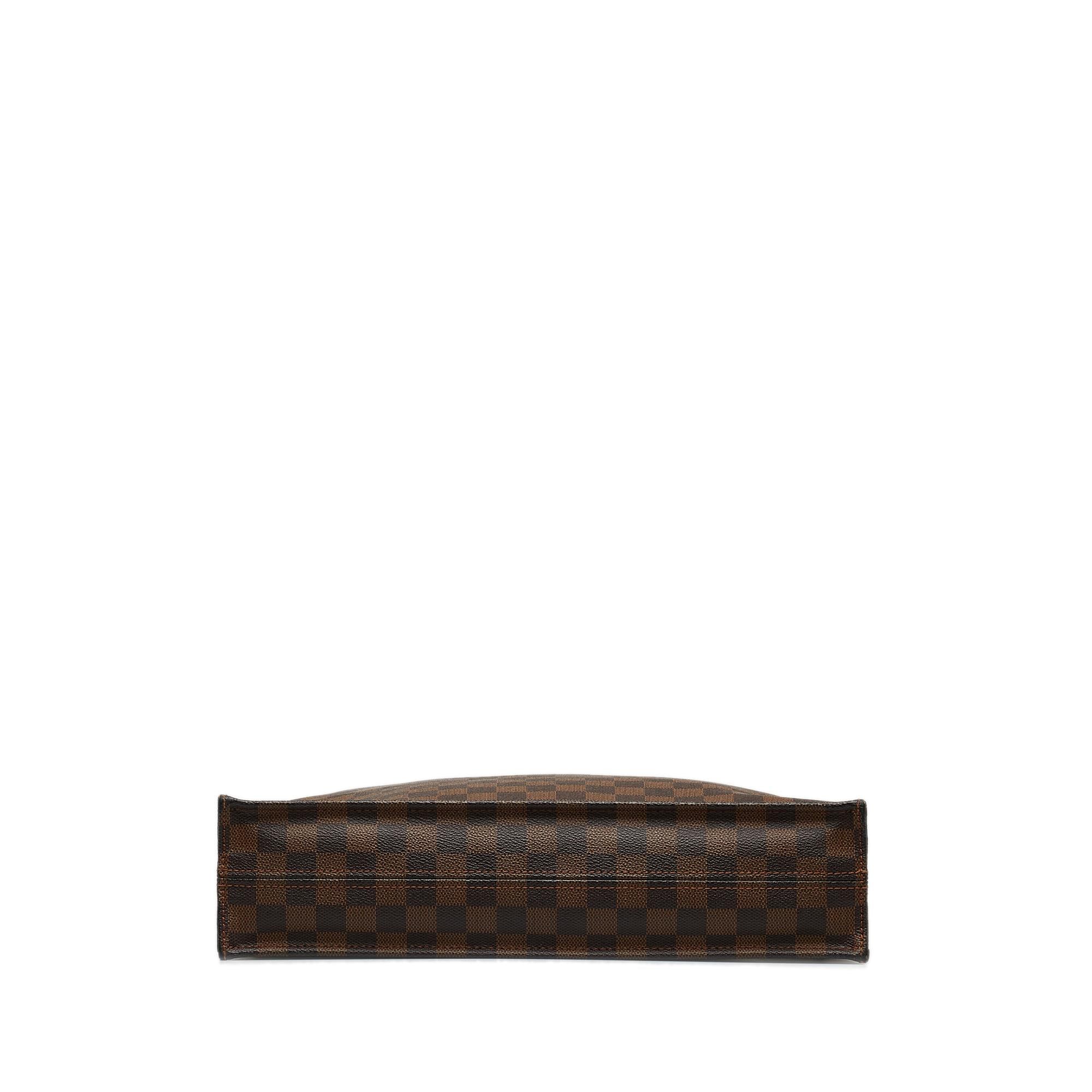 Louis Vuitton Damier Ebene Venice Sac Plat (SHG-a7V2y9)