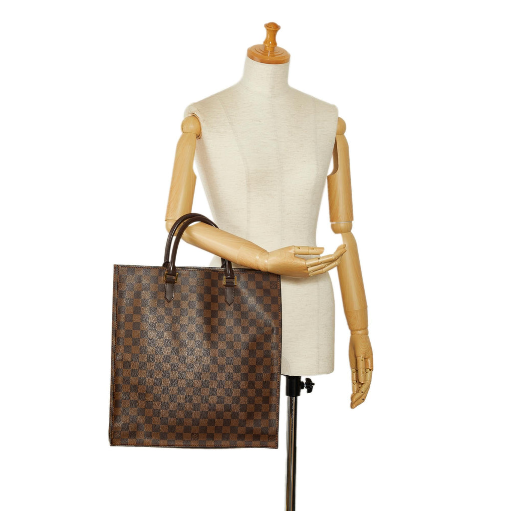Louis Vuitton Damier Ebene Venice Sac Plat (SHG-a7V2y9)