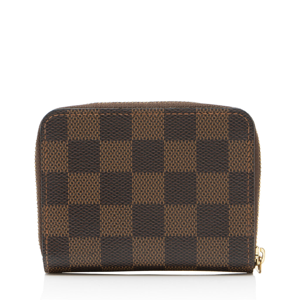 Louis Vuitton Damier Ebene Zippy Coin Wallet