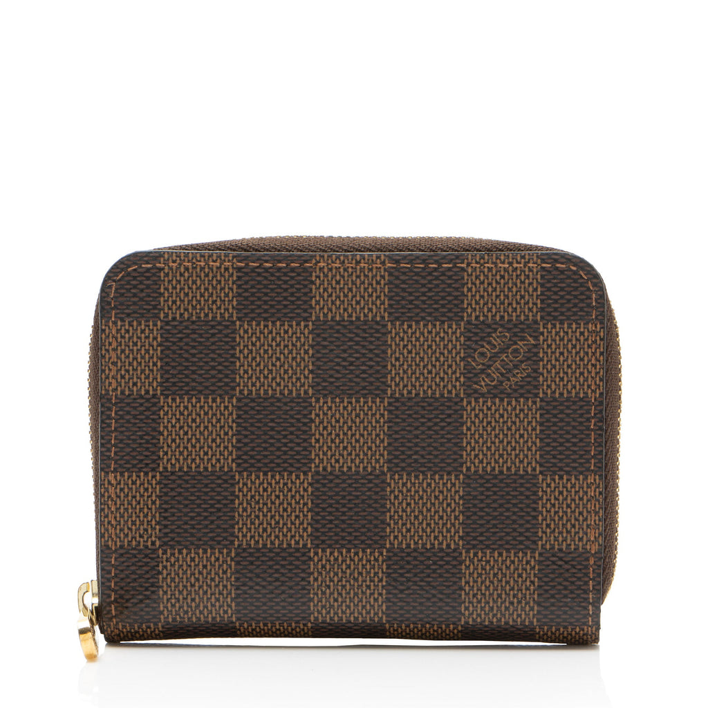 Louis Vuitton Damier Ebene Zippy Coin Wallet