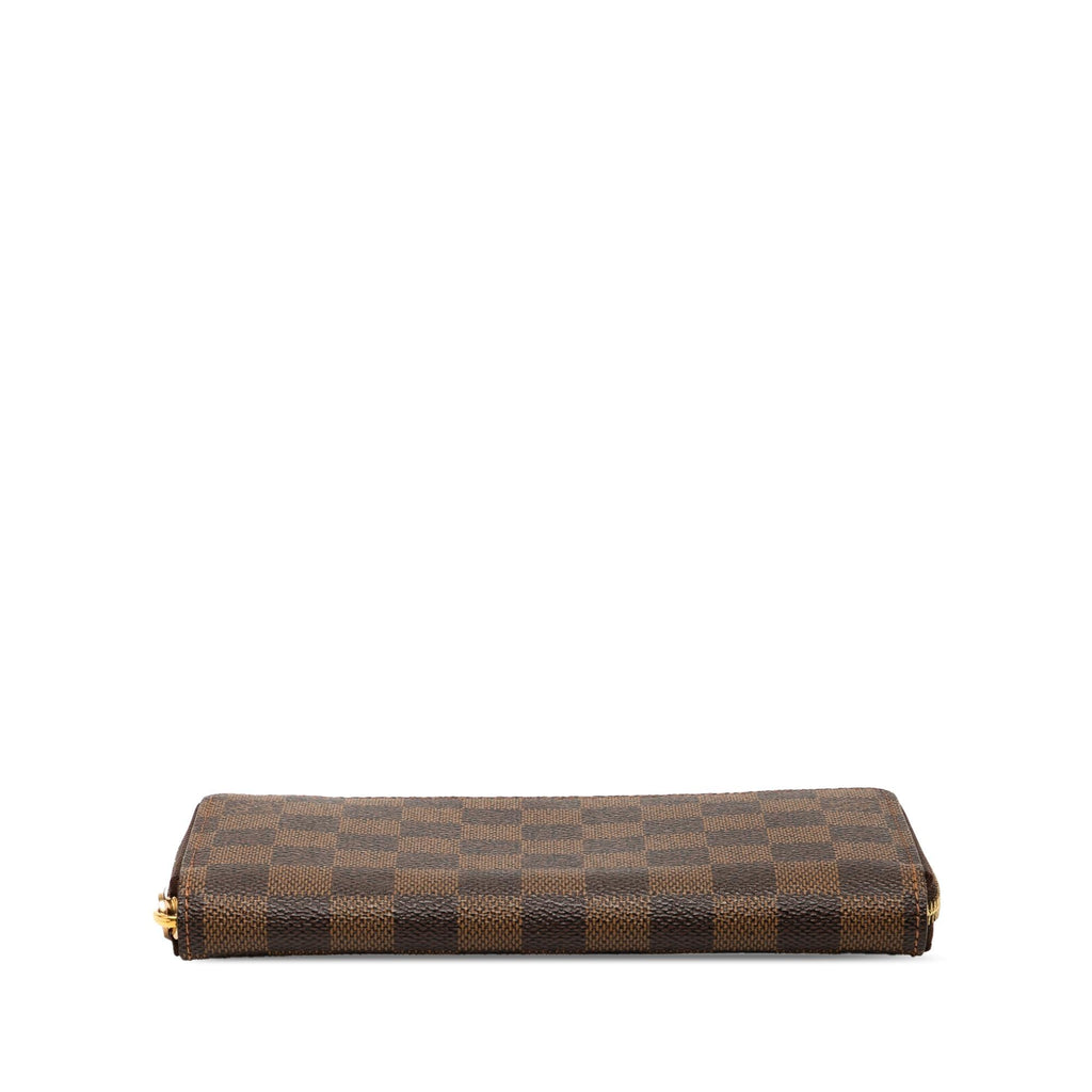 Louis Vuitton Damier Ebene Zippy Long Wallet