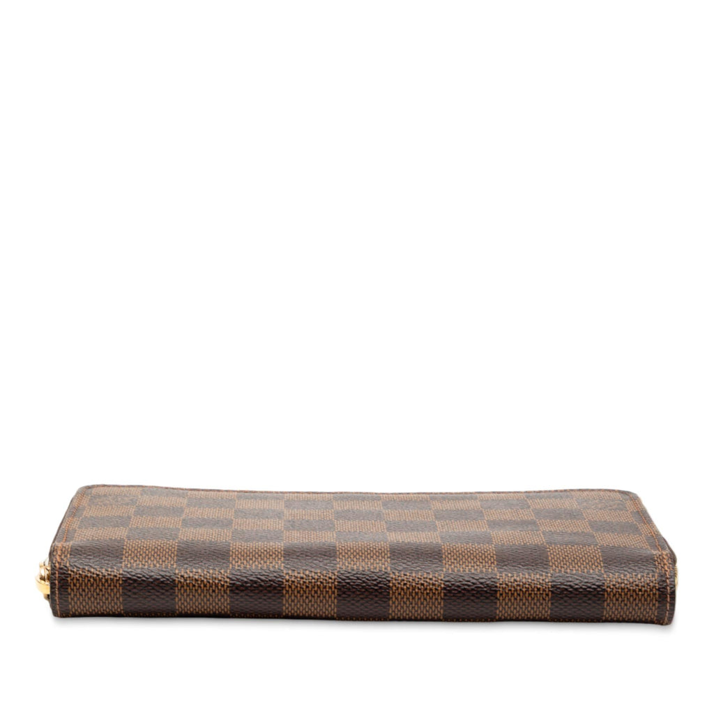 Louis Vuitton Damier Ebene Zippy Long Wallet