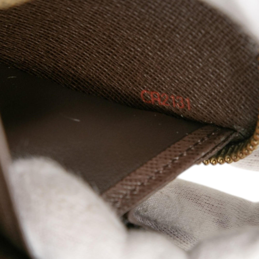 Louis Vuitton Damier Ebene Zippy Long Wallet