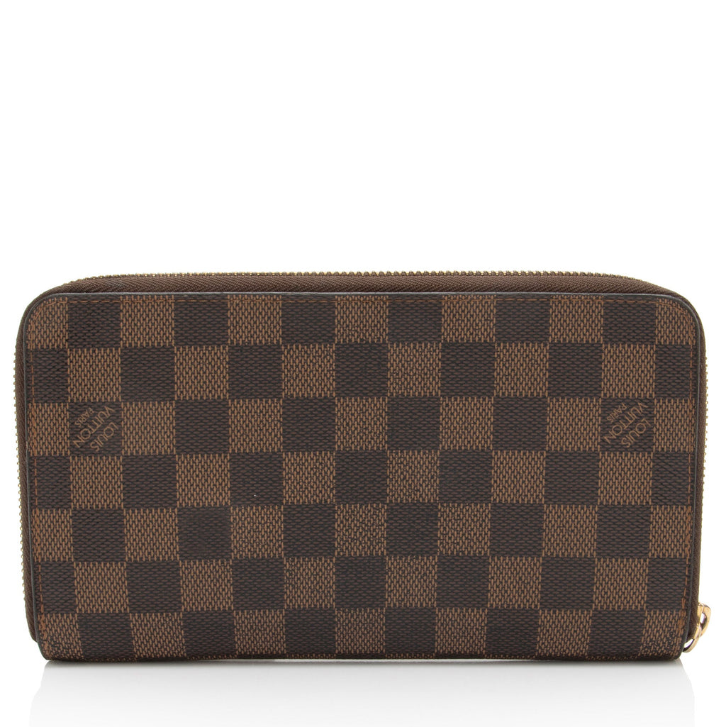 Louis Vuitton Damier Ebene Zippy Organizer Wallet