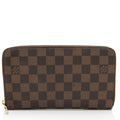 Louis Vuitton Damier Ebene Zippy Organizer Wallet