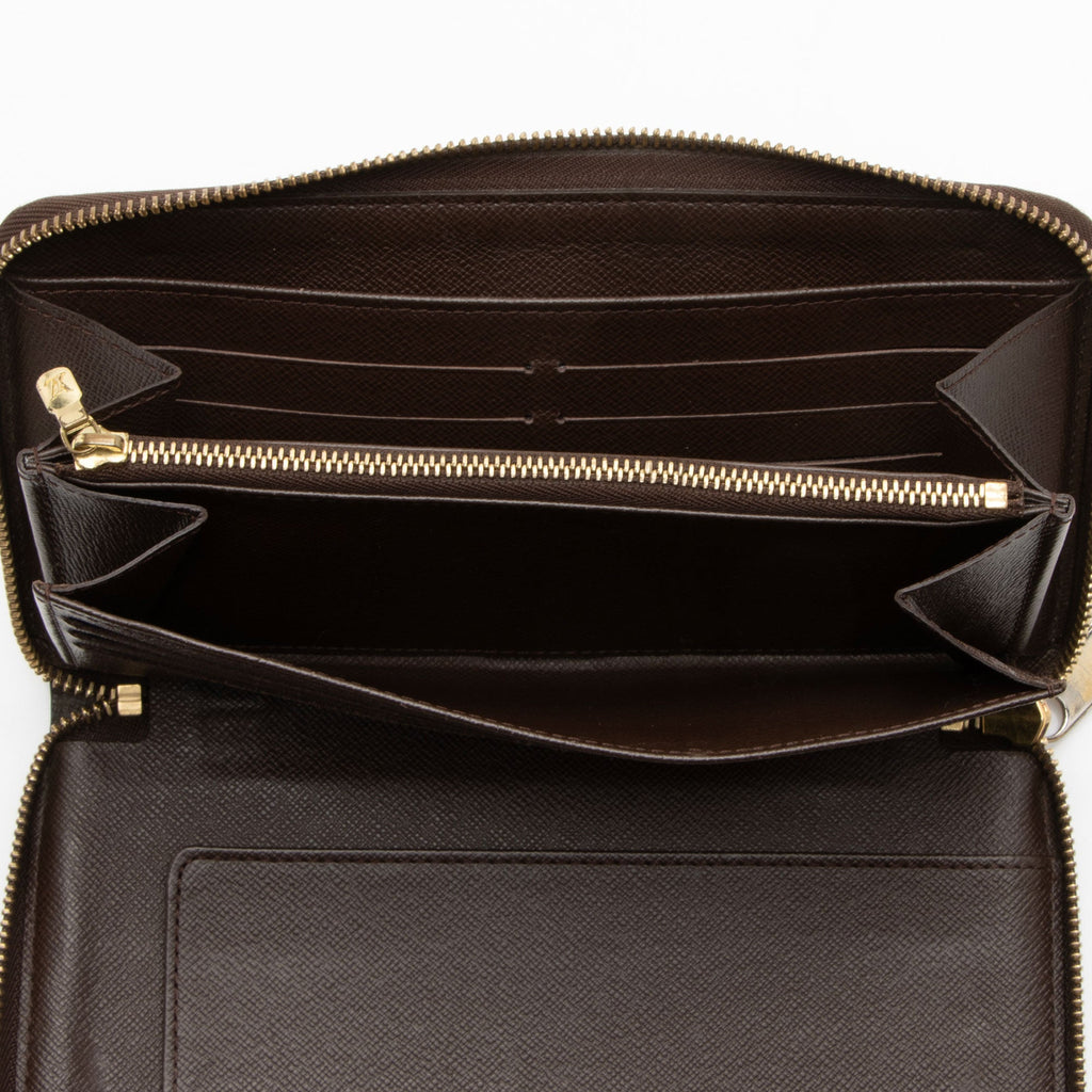 Louis Vuitton Damier Ebene Zippy Organizer Wallet