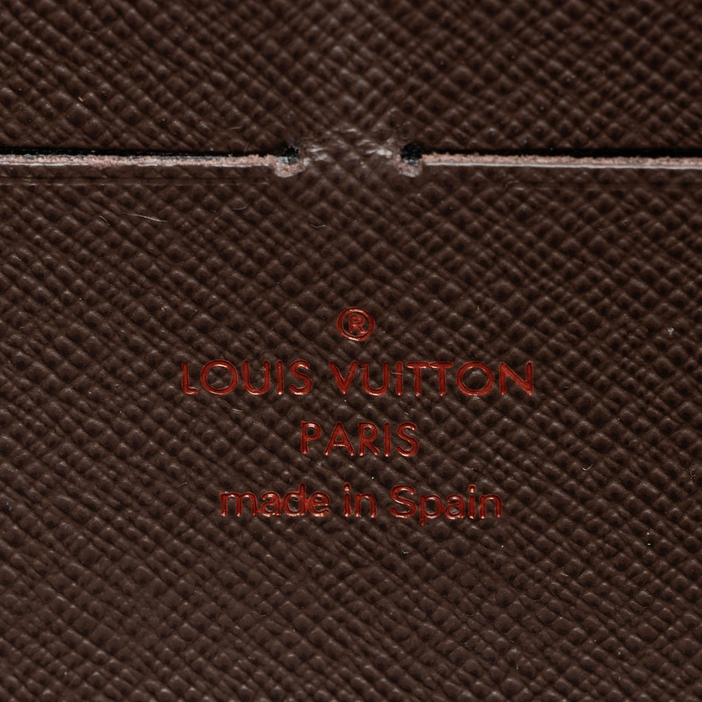 Louis Vuitton Damier Ebene Zippy Wallet