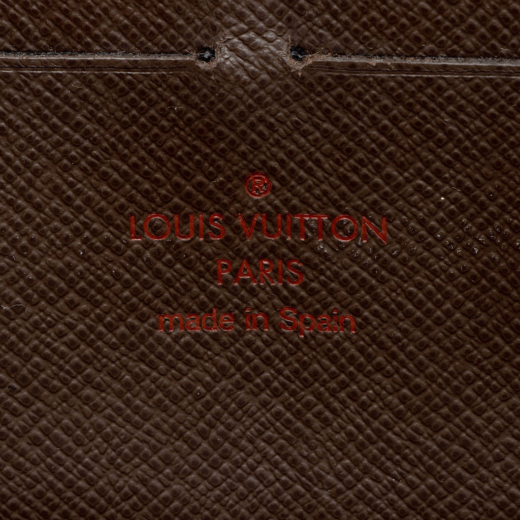 Louis Vuitton Damier Ebene Zippy Wallet