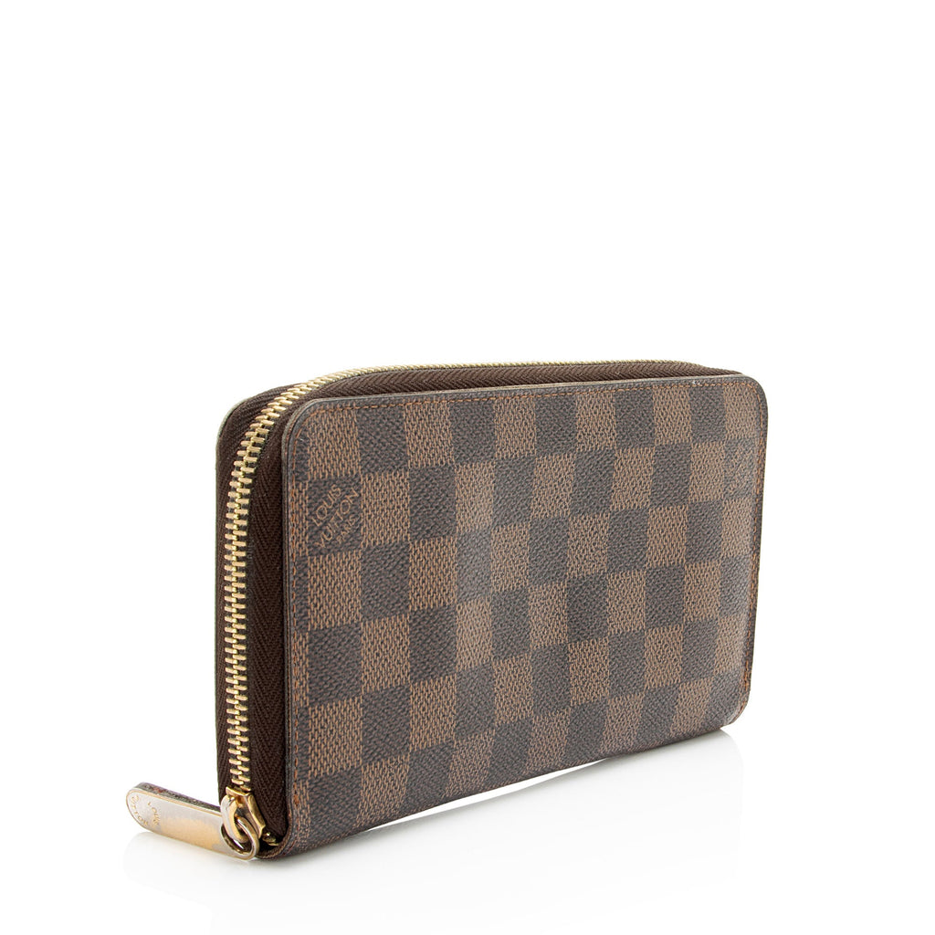 Louis Vuitton Damier Ebene Zippy Wallet