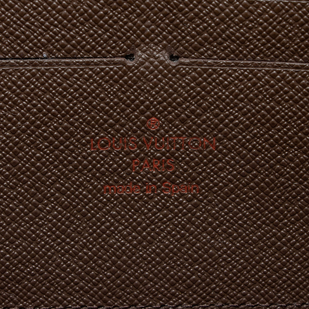 Louis Vuitton Damier Ebene Zippy Wallet