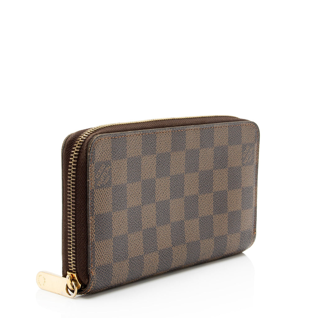 Louis Vuitton Damier Ebene Zippy Wallet