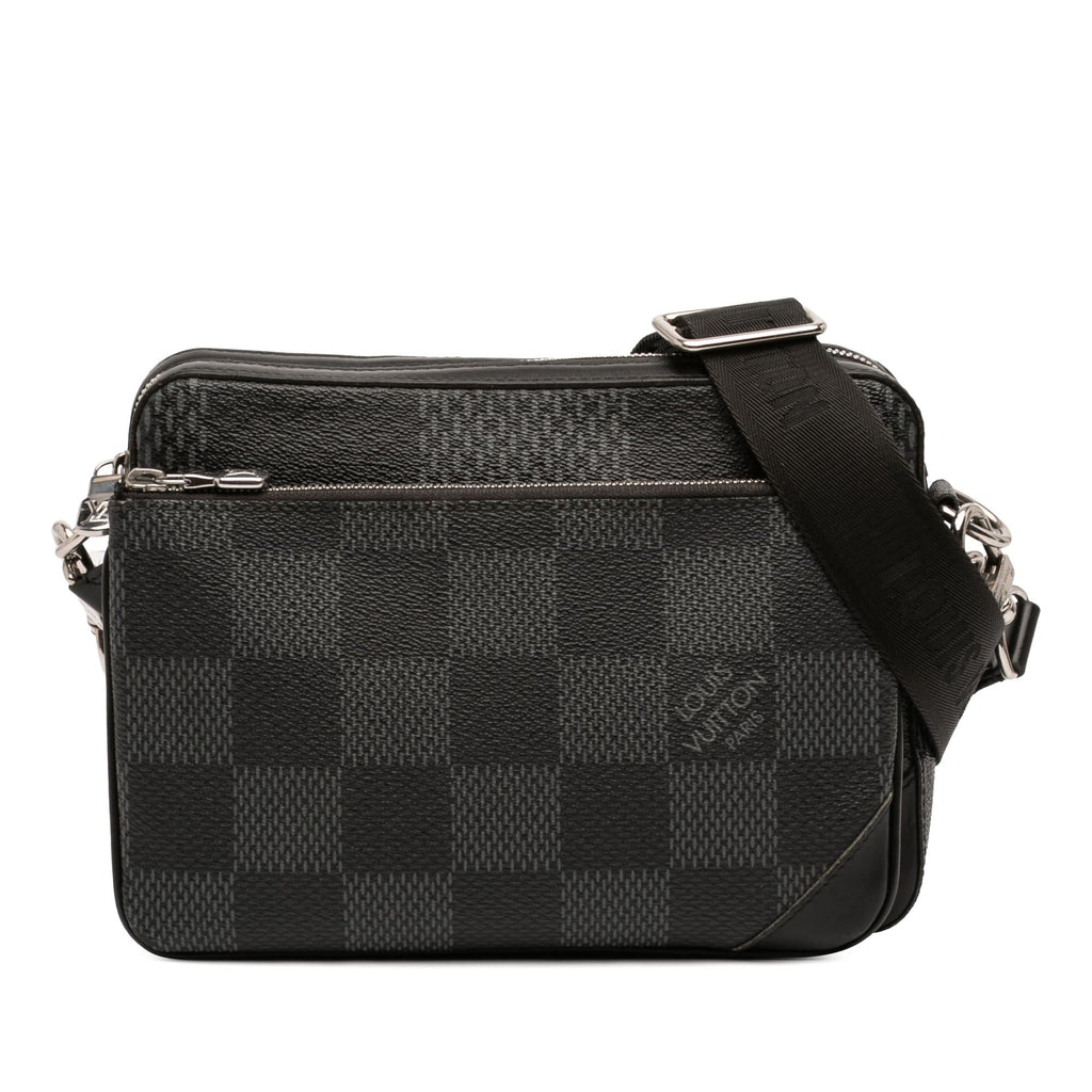 Louis Vuitton Damier Graphite 3D Trio Messenger Bag